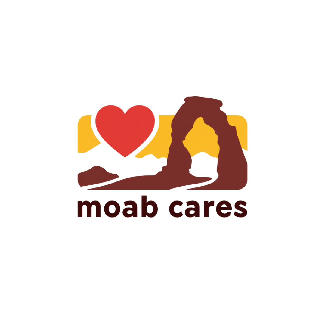 Moab Cares Logo