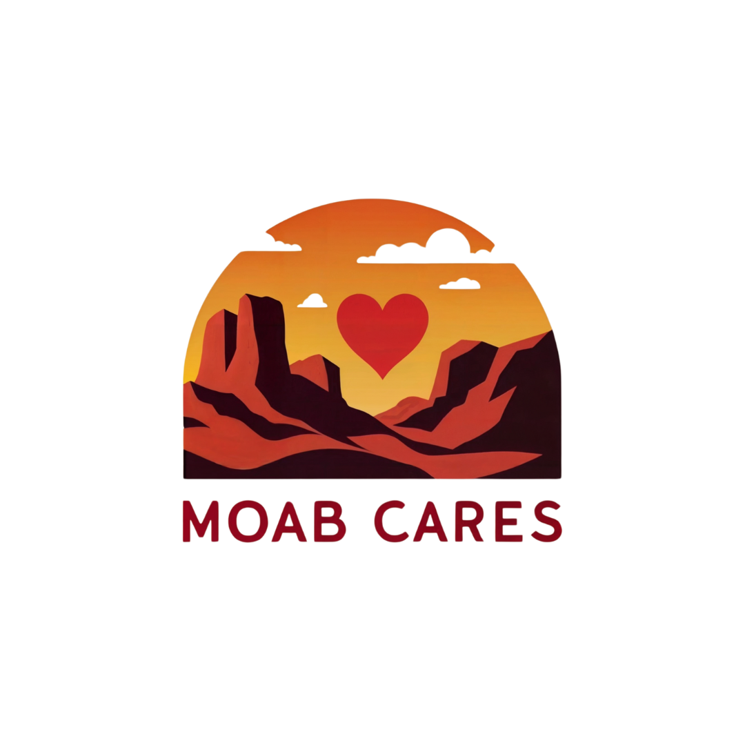 Moab Cares Logo